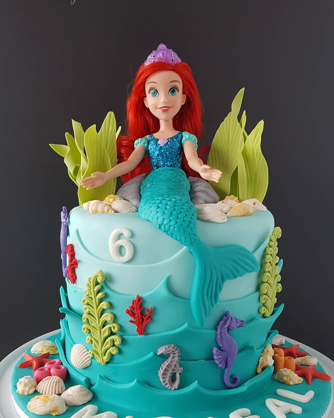 Mermaid (Ariel) Cake